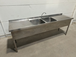 s/s sink -  240x60x95 cm 